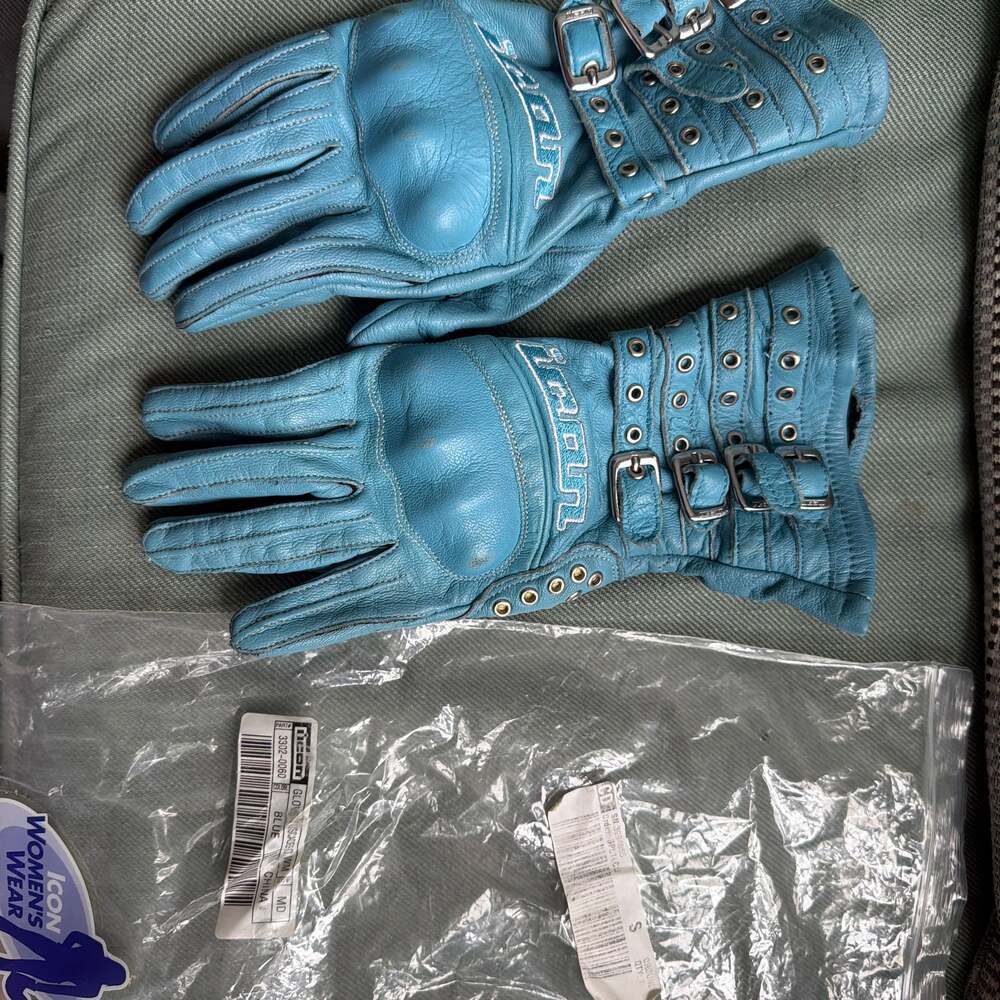 Jeffrey Campbell PIT-CREW Color-Block Studded Leather Gloves